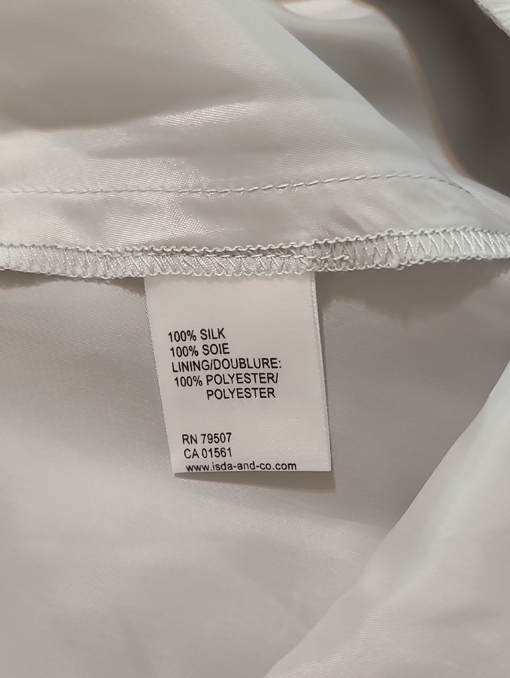New ISDA Beautiful Silk Skirt. - Picture 9 of 10